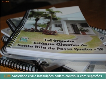 Câmara irá revisar a Lei Orgânica do Município