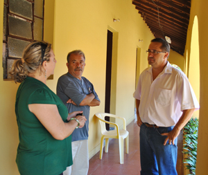 Dr. Domingos visitou o Lar São Vicente de Paula
