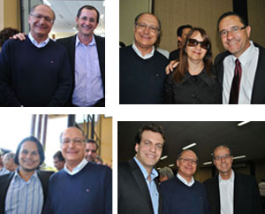 Vereadores prestigiaram visita do Governador Geraldo Alckmin