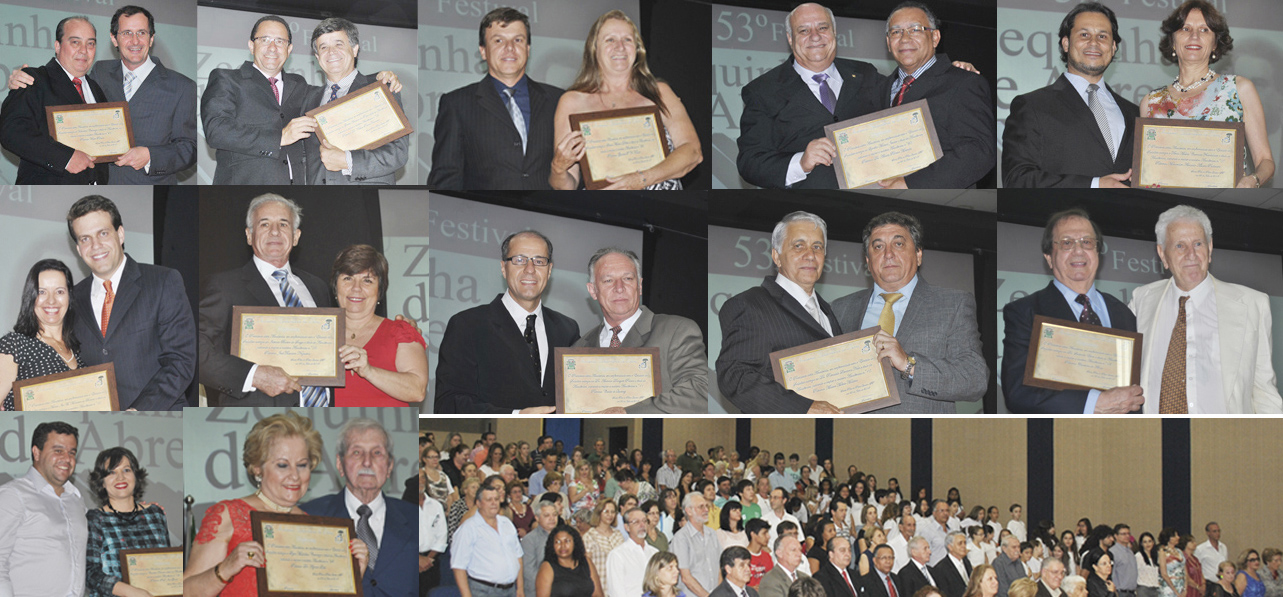 Vereadores prestigiaram a abertura oficial do 53º Festival Zequinha de Abreu