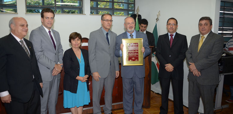 Sessão Solene de entrega do “Título de Cidadania Santarritense” ao Desembargador Doutor José