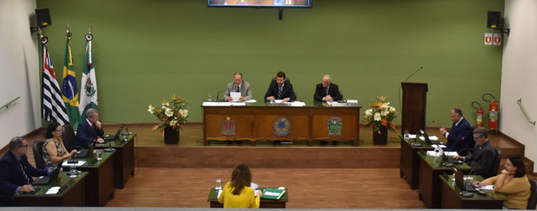 7ª Sessão Ordinária na Câmara Municipal