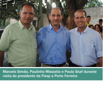 Presidente da Fiesp, Paulo Skaf, irá receber título de “Cidadão Santarritense”