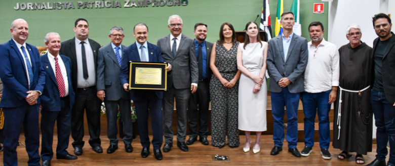 Sessão Solene - Título de Cidadão Santarritense ao Secretário Estadual de Turismo, Roberto